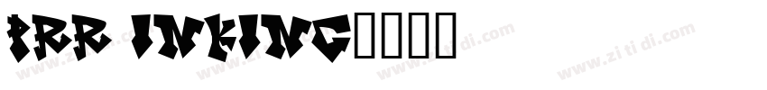 prr inking字体转换